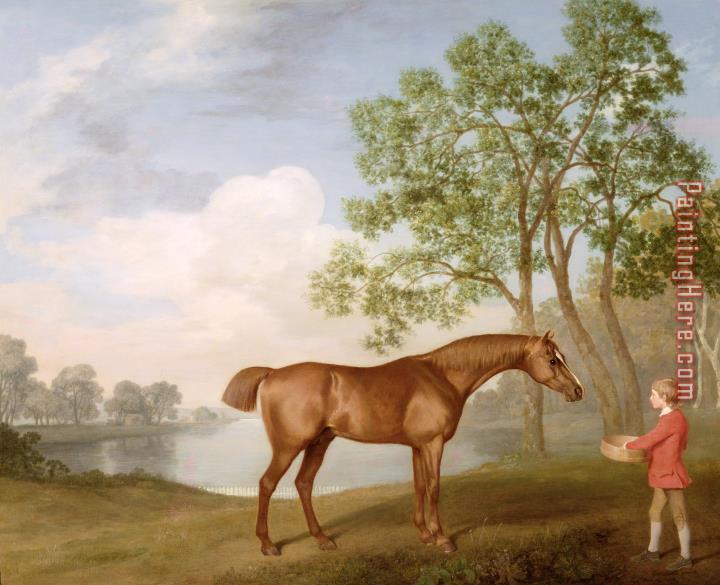 George Stubbs Pumpkin with a Stable-Lad